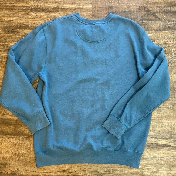US Polo Assn Mens Sweatshirt XL Blue Crewneck Pullover Logo 113028Y1 - Picture 2 of 7